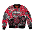 custom-personalised-and-number-bombers-afl-sleeve-zip-bomber-jacket-aboriginal-patterns