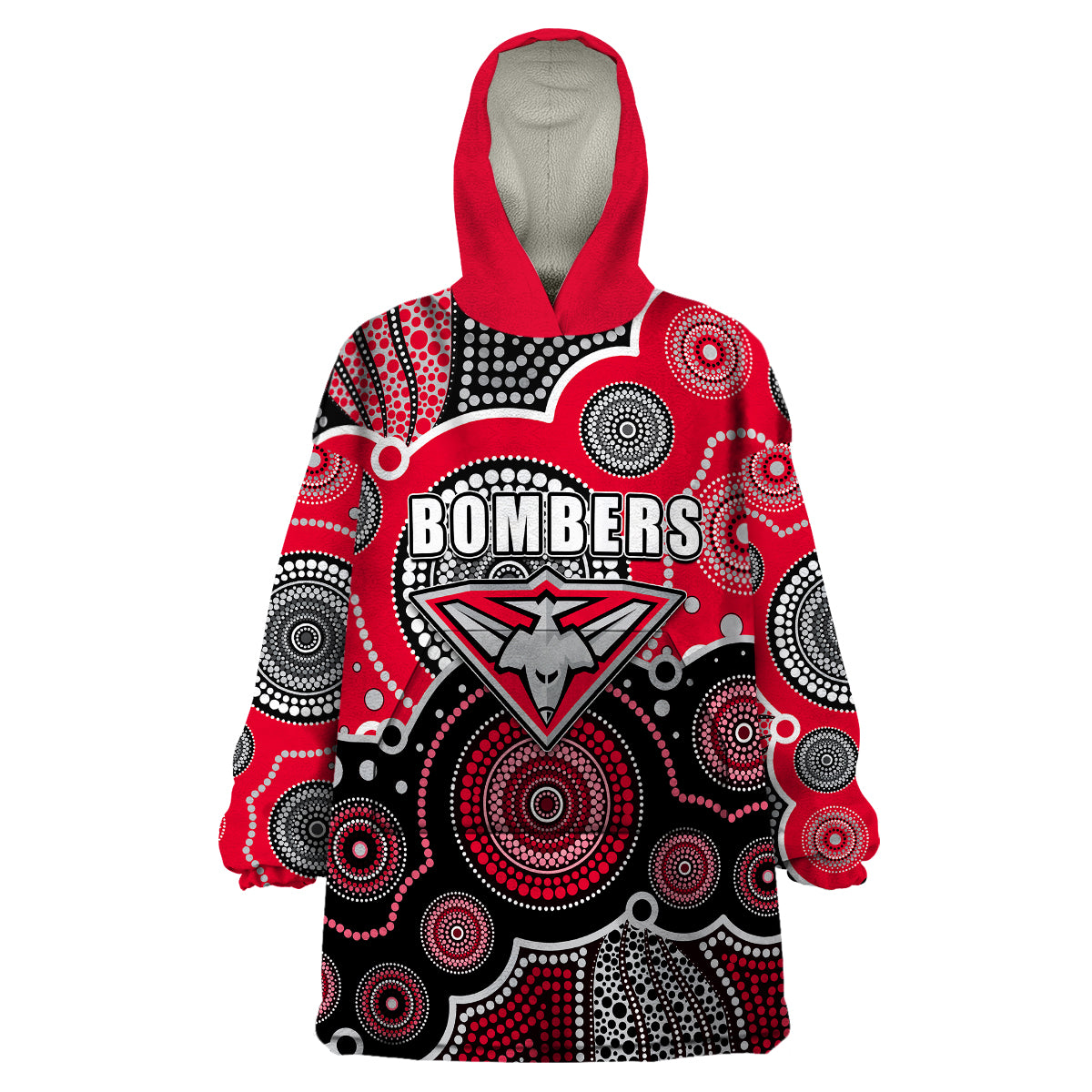 custom-personalised-and-number-bombers-afl-wearable-blanket-hoodie-aboriginal-patterns