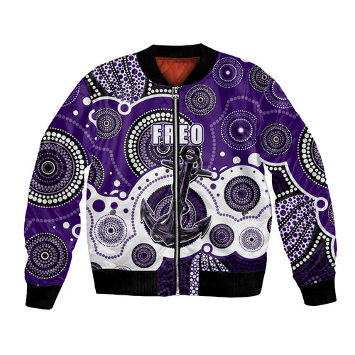 custom-personalised-and-number-freo-afl-bomber-jacket-aboriginal-patterns