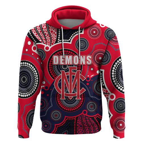 custom-personalised-and-number-demons-afl-hoodie-aboriginal-patterns
