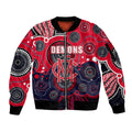 custom-personalised-and-number-demons-afl-sleeve-zip-bomber-jacket-aboriginal-patterns