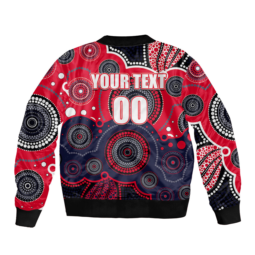 custom-personalised-and-number-demons-afl-sleeve-zip-bomber-jacket-aboriginal-patterns