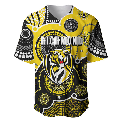 custom-personalised-and-number-yellow-afl-baseball-jersey-aboriginal-patterns
