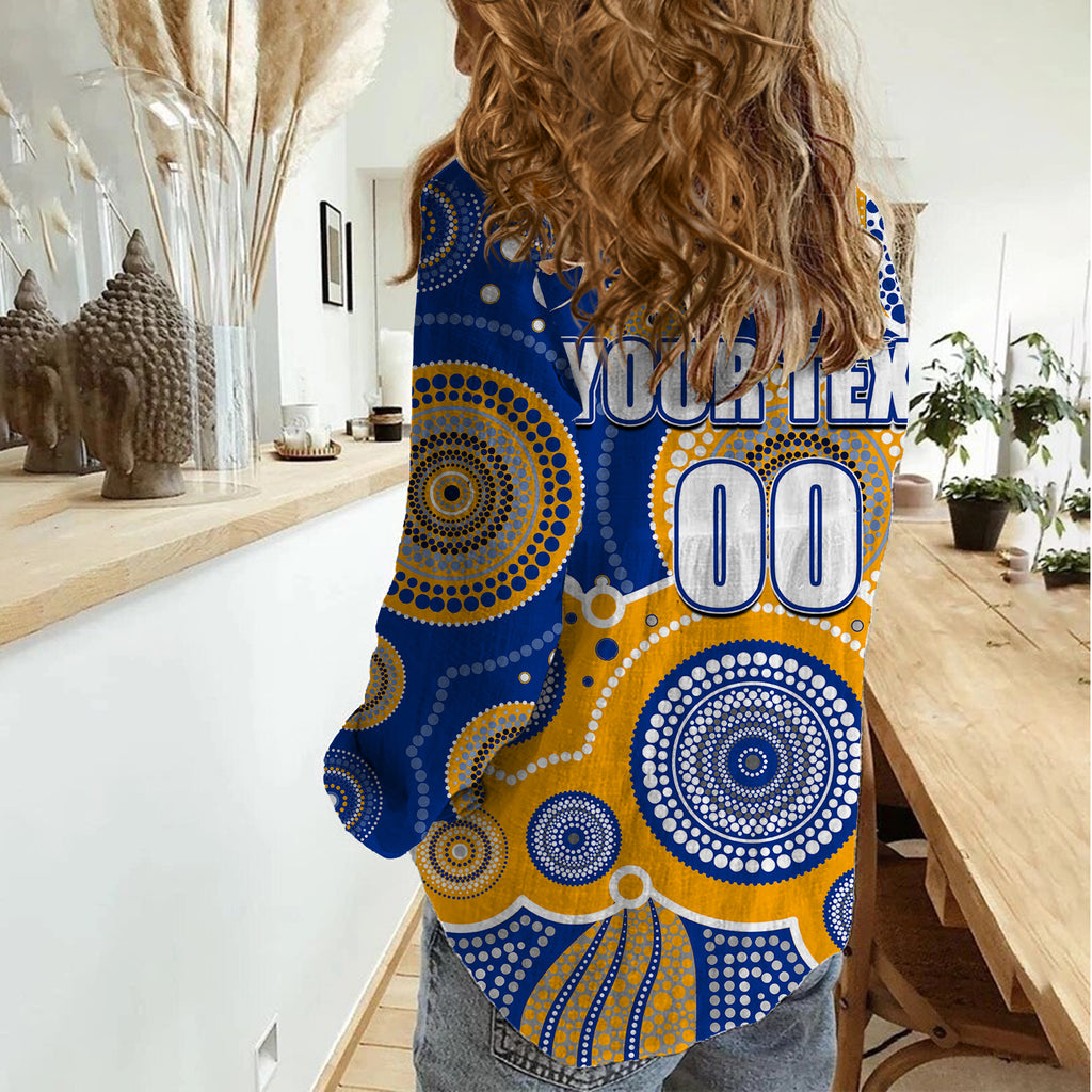 custom-personalised-and-number-eagles-afl-women-casual-shirt-aboriginal-patterns