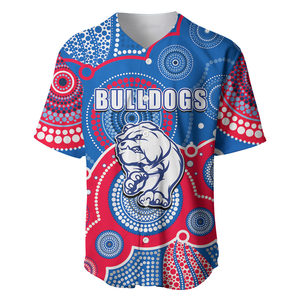 custom-personalised-and-number-bulldogs-afl-baseball-jersey-aboriginal-patterns