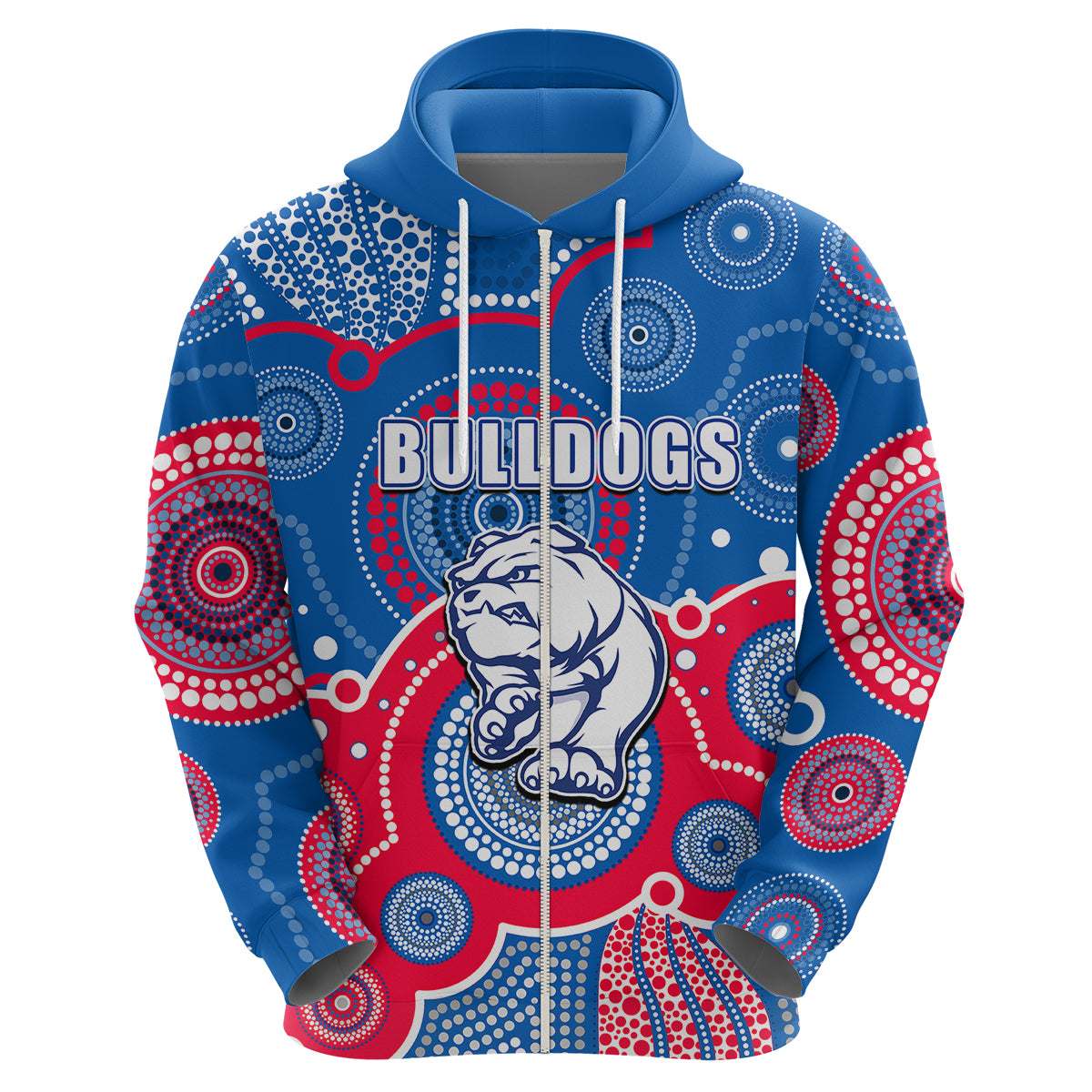 custom-personalised-and-number-bulldogs-afl-hoodie-aboriginal-patterns