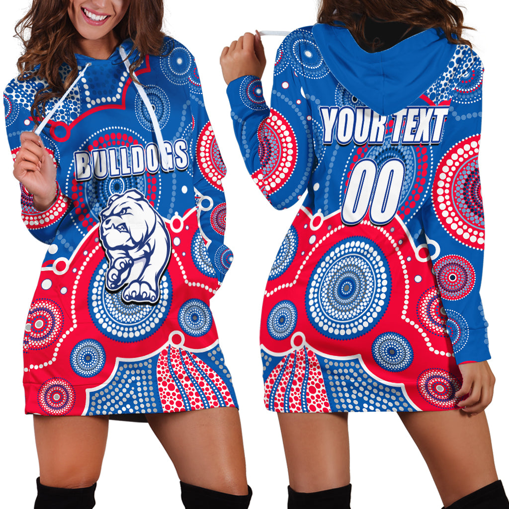 custom-personalised-and-number-bulldogs-afl-hoodie-dress-aboriginal-patterns