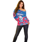 custom-personalised-and-number-bulldogs-afl-off-shoulder-sweater-aboriginal-patterns