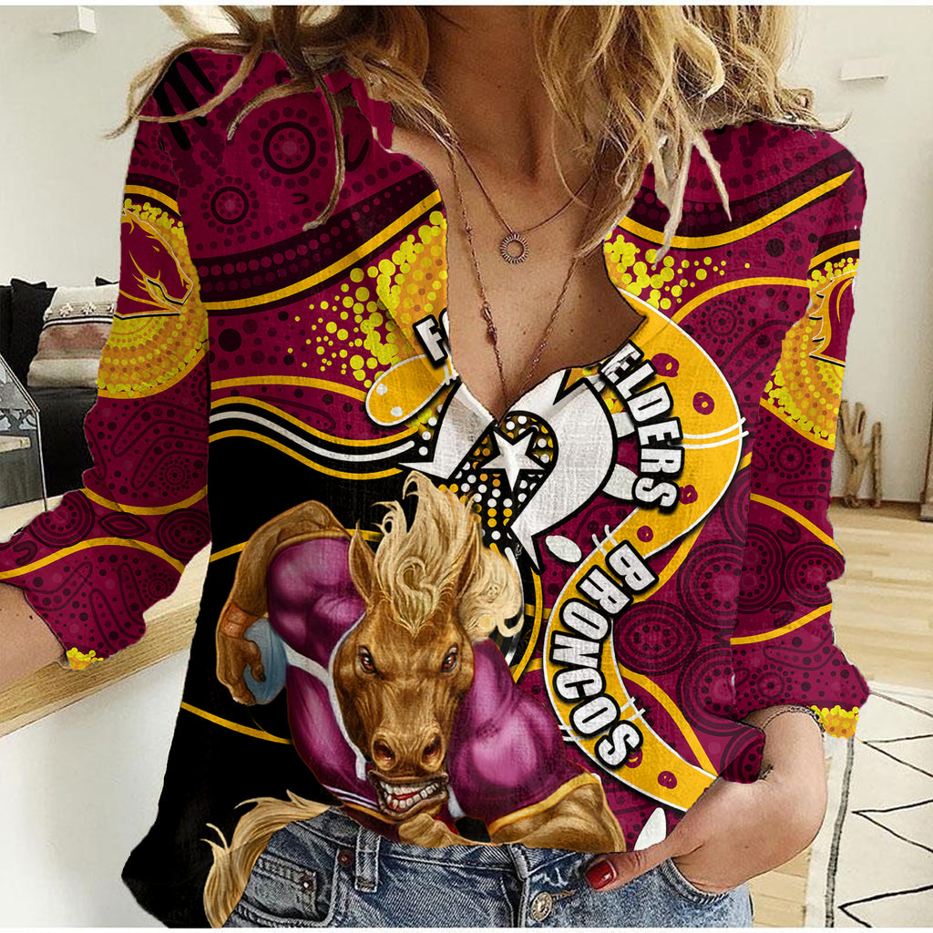 broncos-mascot-nrl-women-casual-shirt-naidoc