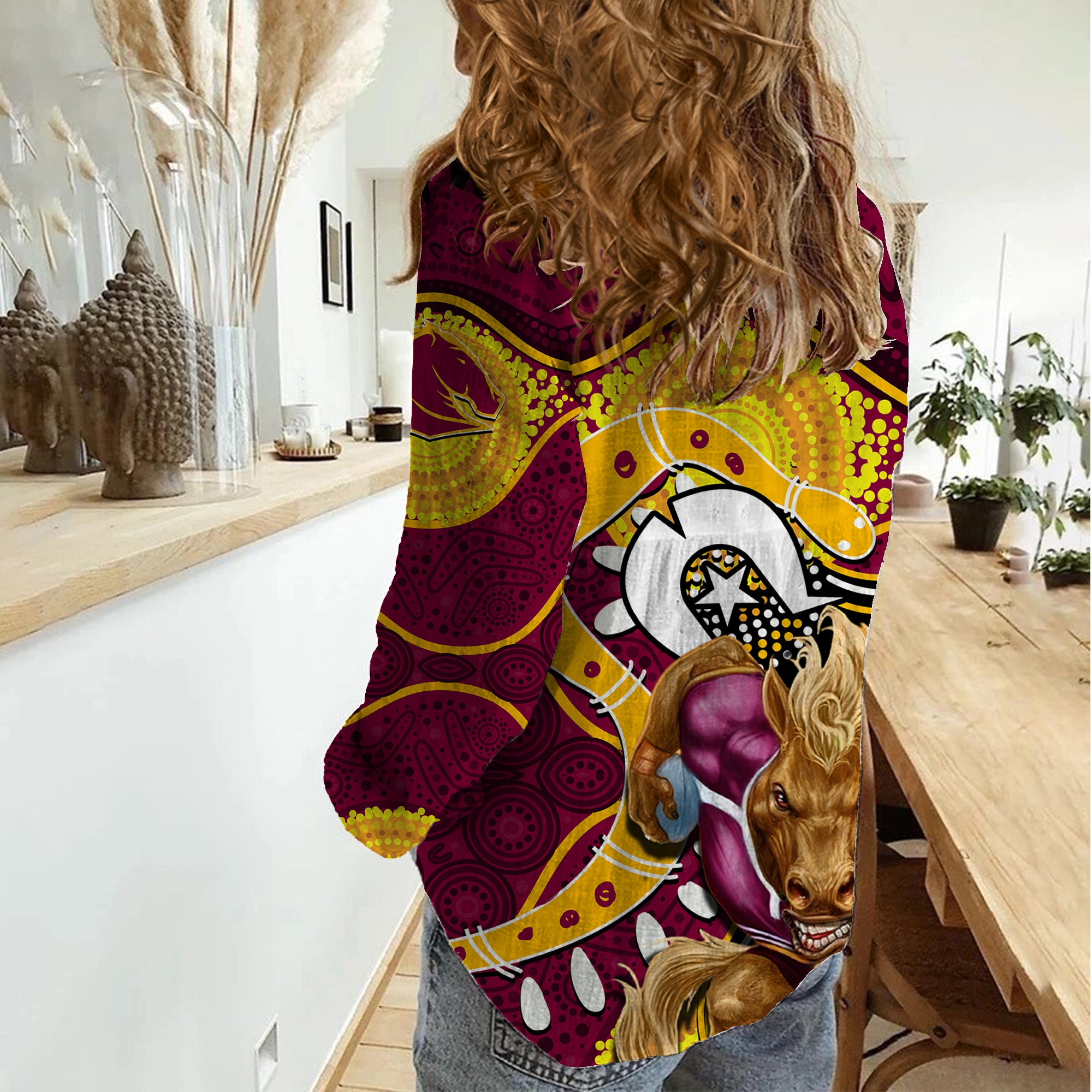 broncos-mascot-nrl-women-casual-shirt-naidoc