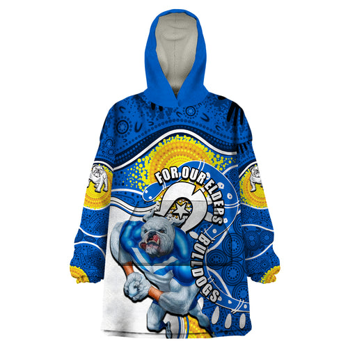bulldogs-mascot-nrl-wearable-blanket-hoodie-naidoc