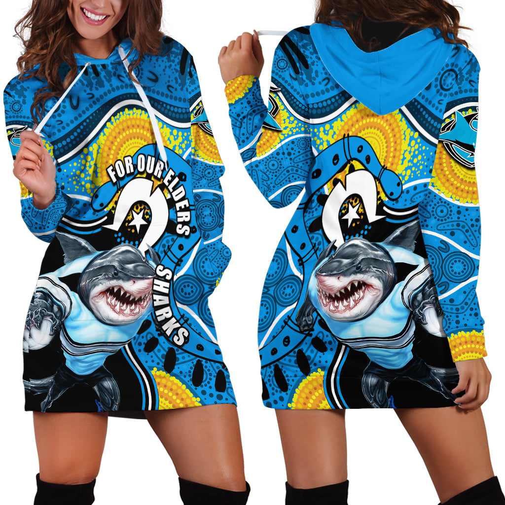 sharks-mascot-nrl-hoodie-dress-naidoc