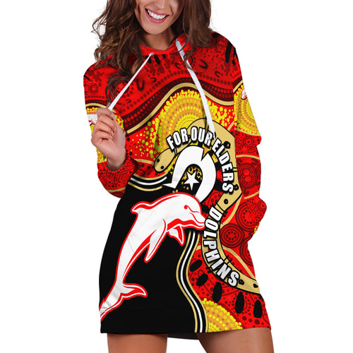 dolphins-mascot-nrl-hoodie-dress-naidoc