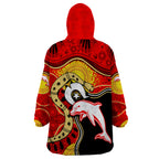 dolphins-mascot-nrl-wearable-blanket-hoodie-naidoc
