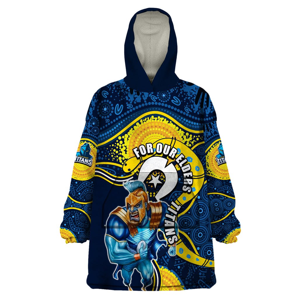 titans-mascot-nrl-wearable-blanket-hoodie-naidoc