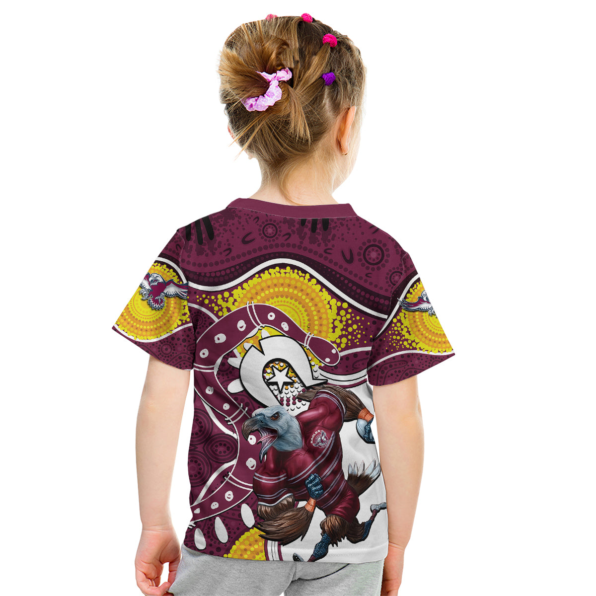 sea-eagles-mascot-nrl-kid-t-shirt-naidoc