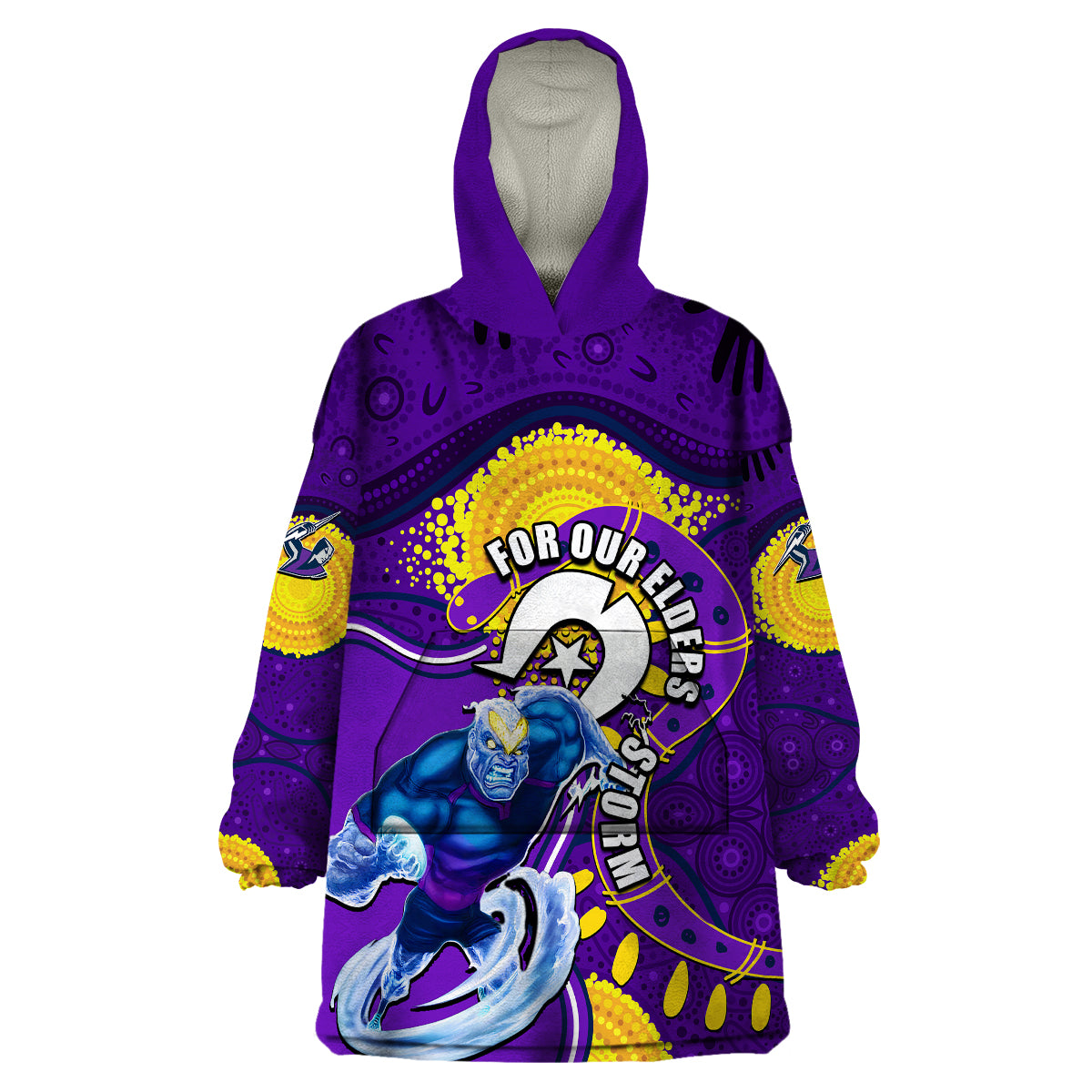 storm-mascot-nrl-wearable-blanket-hoodie-naidoc