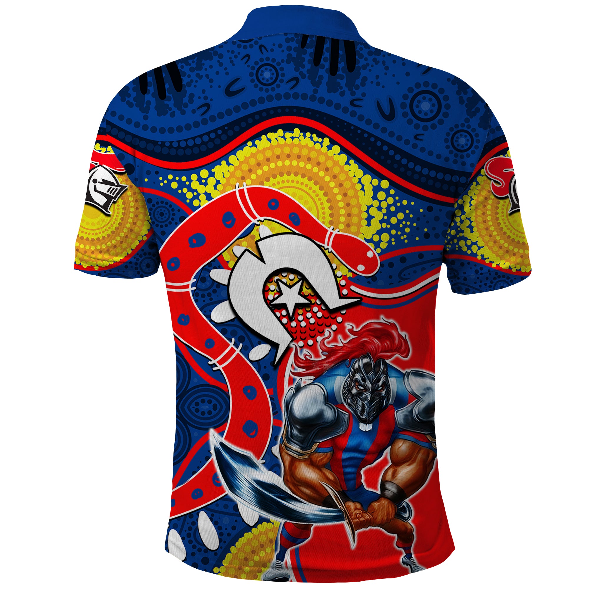 knights-mascot-nrl-polo-shirt-naidoc