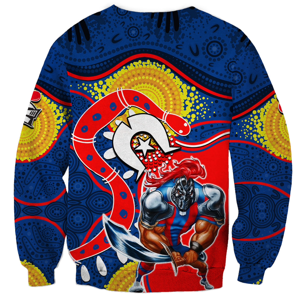 knights-mascot-nrl-sweatshirt-naidoc