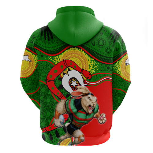 rabbitohs-mascot-nrl-hoodie-naidoc