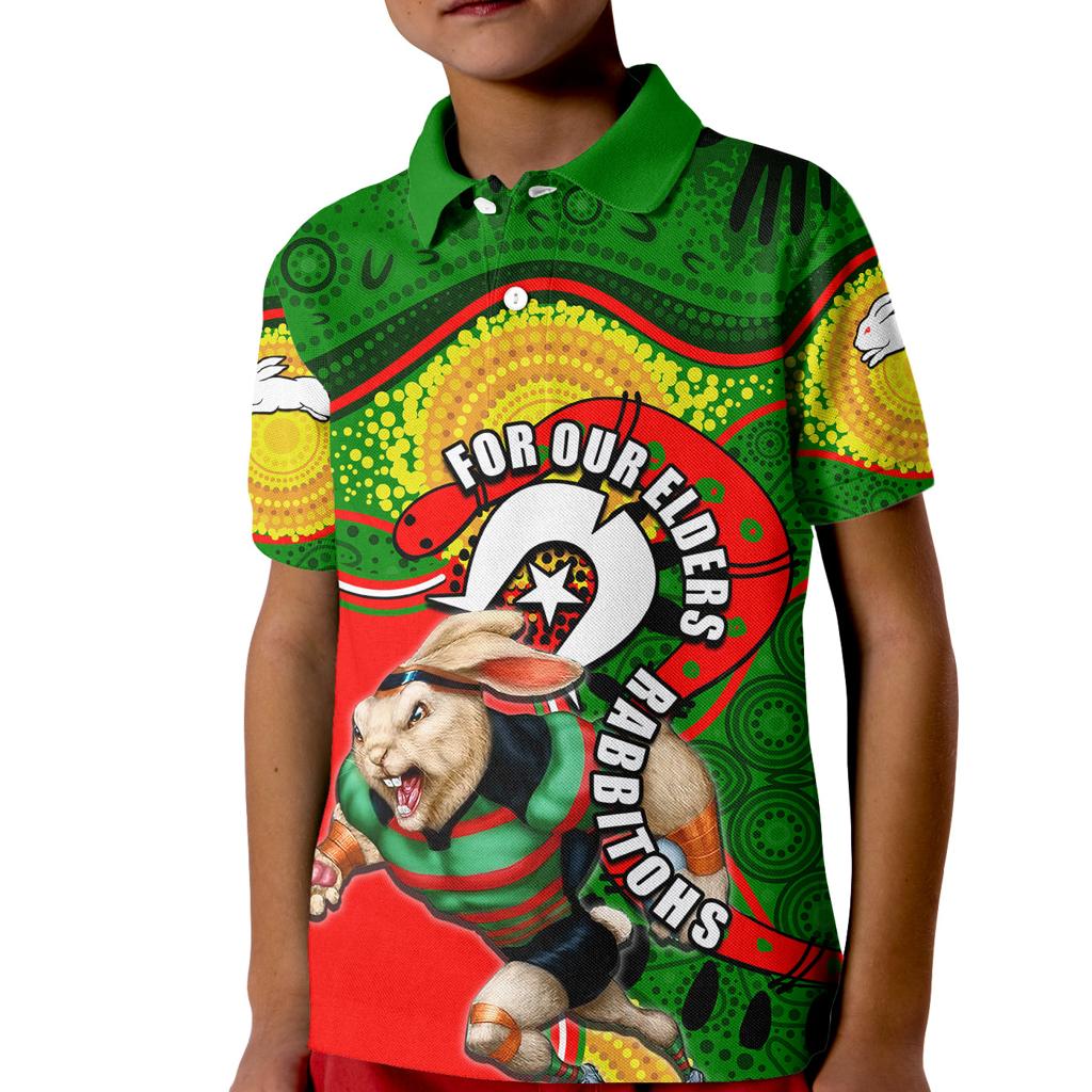 rabbitohs-mascot-nrl-kid-polo-shirt-naidoc