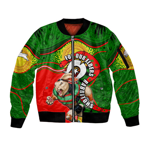 rabbitohs-mascot-nrl-sleeve-zip-bomber-jacket-naidoc