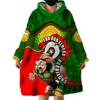rabbitohs-mascot-nrl-wearable-blanket-hoodie-naidoc