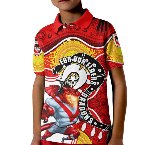 dragons-mascot-nrl-kid-polo-shirt-naidoc