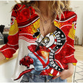 dragons-mascot-nrl-women-casual-shirt-naidoc