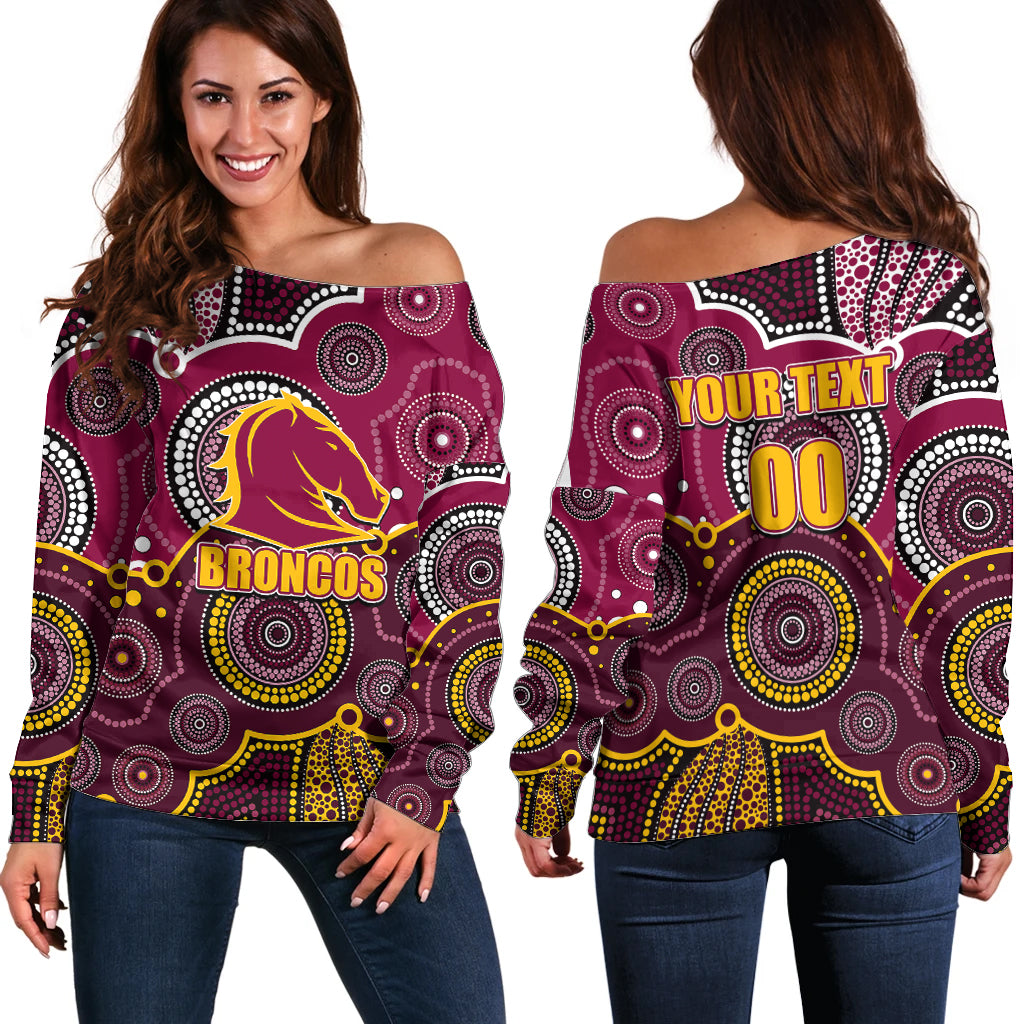 custom-personalised-and-number-broncos-nrl-off-shoulder-sweater-aboriginal-patterns
