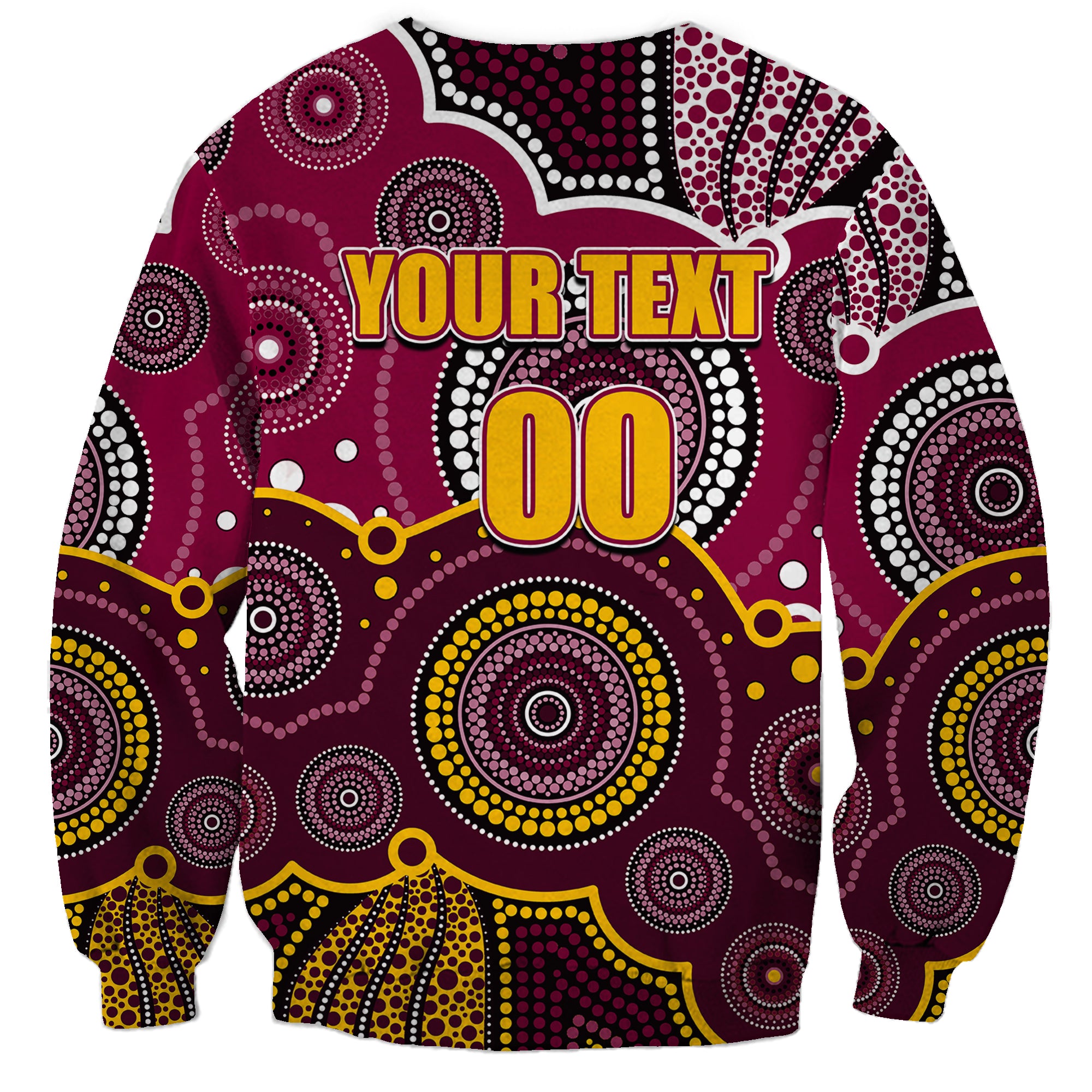 custom-personalised-and-number-broncos-nrl-sweatshirt-aboriginal-patterns