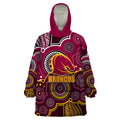 custom-personalised-and-number-broncos-nrl-wearable-blanket-hoodie-aboriginal-patterns