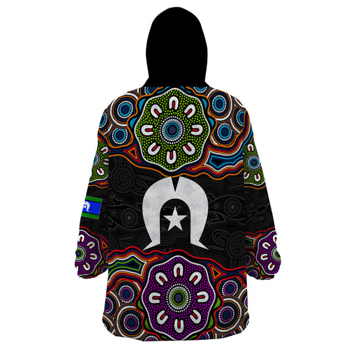naidoc-2023-wearable-blanket-hoodie-aboriginal-tribal-coloful
