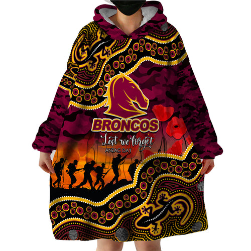 custom-personalised-anzac-day-nrl-broncos-wearable-blanket-hoodie-aborigianl-lizard-patterns