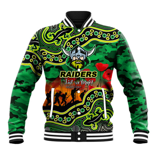 custom-personalised-anzac-day-nrl-raiders-baseball-jacket-aborigianl-lizard-patterns