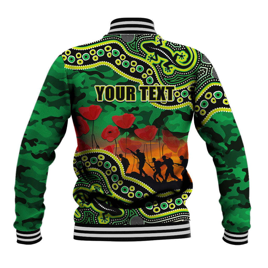 custom-personalised-anzac-day-nrl-raiders-baseball-jacket-aborigianl-lizard-patterns