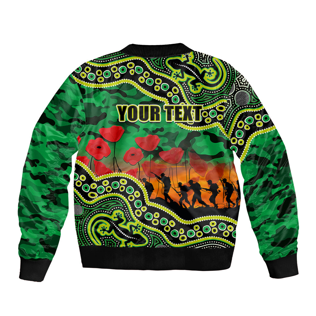 custom-personalised-anzac-day-nrl-raiders-bomber-jacket-aborigianl-lizard-patterns