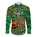 custom-personalised-anzac-day-nrl-raiders-long-sleeve-button-shirt-aborigianl-lizard-patterns