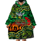 custom-personalised-anzac-day-nrl-raiders-wearable-blanket-hoodie-aborigianl-lizard-patterns
