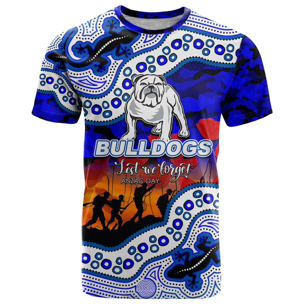 custom-personalised-anzac-day-nrl-bulldogs-t-shirt-aborigianl-lizard-patterns