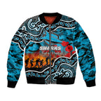 custom-personalised-anzac-day-nrl-sharks-bomber-jacket-aborigianl-lizard-patterns