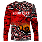 custom-personalised-anzac-day-nrl-dolphins-long-sleeve-shirt-aboriginal-lizard-patterns