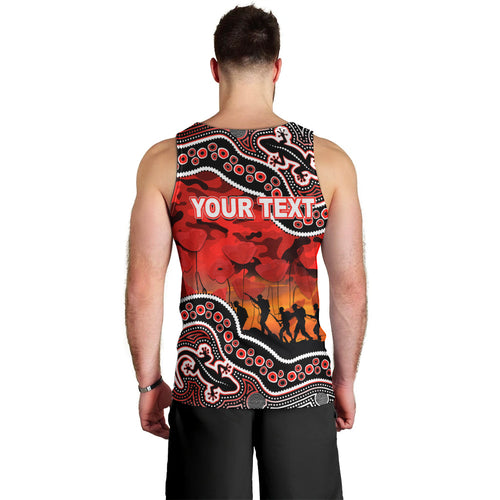 custom-personalised-anzac-day-nrl-dolphins-men-tank-top-aboriginal-lizard-patterns