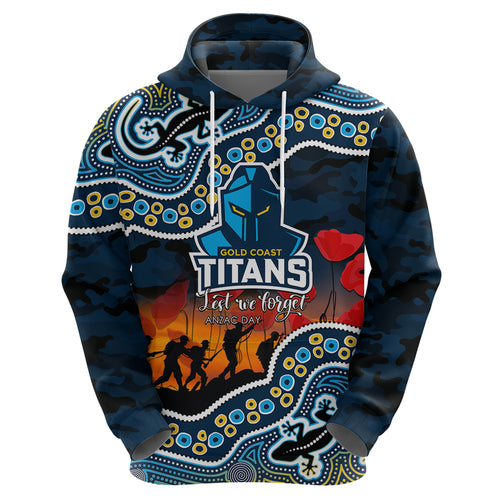 custom-personalised-anzac-day-nrl-titans-hoodie-aboriginal-lizard-patterns