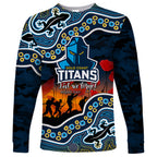 custom-personalised-anzac-day-nrl-titans-long-sleeve-shirt-aboriginal-lizard-patterns
