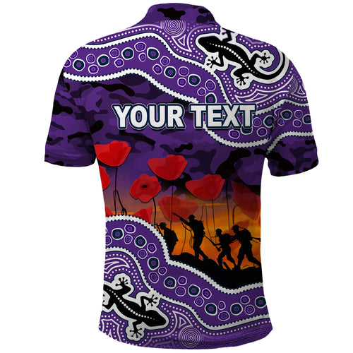 custom-personalised-anzac-day-nrl-storm-polo-shirt-aboriginal-lizard-patterns