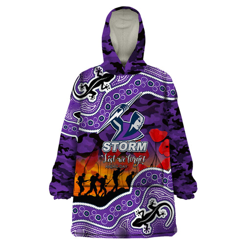custom-personalised-anzac-day-nrl-storm-wearable-blanket-hoodie-aboriginal-lizard-patterns