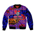 custom-personalised-anzac-day-nrl-knights-sleeve-zip-bomber-jacket-aboriginal-lizard-patterns