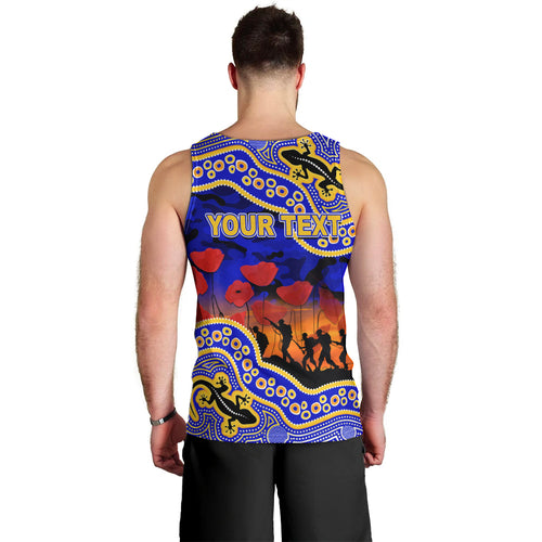 custom-personalised-anzac-day-nrl-eels-men-tank-top-aboriginal-lizard-patterns