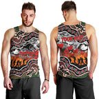 custom-personalised-anzac-day-nrl-panthers-men-tank-top-aboriginal-lizard-patterns
